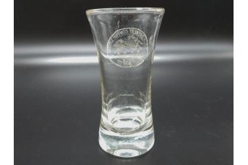 戦前　当時物　アサヒビール　キリンラガービール　ノスタルジックな雰囲気漂うコップ3点セット(ラッパ型グラス)(R-060668)