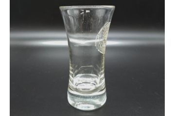 戦前　当時物　アサヒビール　キリンラガービール　ノスタルジックな雰囲気漂うコップ3点セット(ラッパ型グラス)(R-060668)