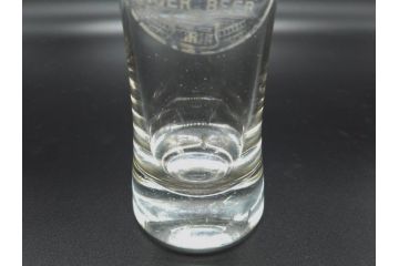 戦前　当時物　アサヒビール　キリンラガービール　ノスタルジックな雰囲気漂うコップ3点セット(ラッパ型グラス)(R-060668)