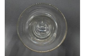 戦前　当時物　アサヒビール　キリンラガービール　ノスタルジックな雰囲気漂うコップ3点セット(ラッパ型グラス)(R-060668)