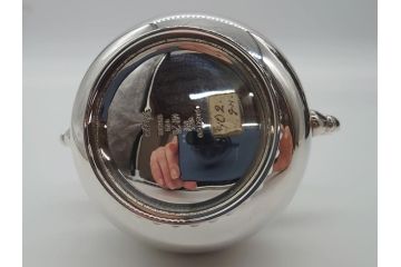ビンテージ　気品溢れる銀製のティーセット　Anaya　スターリング925　MEXICO(トレー、ティーポット、シュガー、クリーマー、ヴィンテージ)(R-060674)