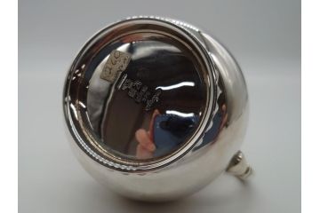 ビンテージ　気品溢れる銀製のティーセット　Anaya　スターリング925　MEXICO(トレー、ティーポット、シュガー、クリーマー、ヴィンテージ)(R-060674)