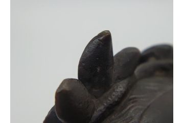 アンティーク　鳥と女性　髪飾りの一つ一つまで美しい!豊かな表情が魅力のブロンズ像(オブジェ、アルベールエルネスト?)(R-060683)