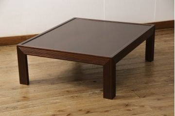 中古　松本民芸家具　絶版品!上質な雰囲気を醸し出す希少なG型座卓(ローテーブル、センターテーブル)(R-060687)
