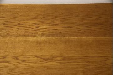 中古　高級品!!　国産手造り　分厚いナラ無垢材が使われた、あたたかみが感じられる大型両袖机(ニーホールデスク、サイドボード、テーブル、在宅ワーク用、在宅用、ワークデスク、オフィスデスク、作業台)(定価推定約65万円)(R-060690)