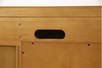 中古　美品　希少　特大　横浜ダニエル(daniel)　テレビ台は希少!!　中古でなかなか出ません!　温かみのある色合いと品のある佇まいが魅力のテレビ台(ローボード、キャビネット、収納棚、戸棚、テレビボード、リビングボード)(定価約85万円)(R-060700)