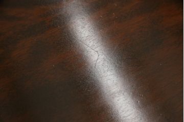 中古　九州民芸家具　クズ布張りの引き戸が味わい深い茶棚(茶箪笥、飾り棚、収納棚、戸棚、キャビネット)(R-060701)