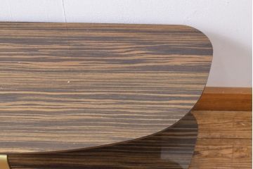 中古　arflex(アルフレックス)　GRAN(グラン)　シンプルモダンな空間づくりに活躍するセンターテーブル(リビングテーブル、ローテーブル、サイドテーブル)(定価約28万円)(R-060709)