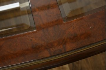 中古　DREXEL HERITAGE(ドレクセルヘリテイジ)　上品な佇まいが魅力的な大型ダイニングテーブル(4人掛け、6人掛け、8人掛け、食卓)(R-060712)