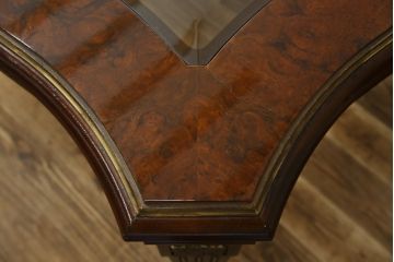 中古　DREXEL HERITAGE(ドレクセルヘリテイジ)　上品な佇まいが魅力的な大型ダイニングテーブル(4人掛け、6人掛け、8人掛け、食卓)(R-060712)