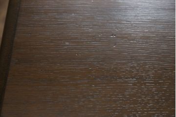 イギリスアンティーク　オーク材　脚の凝った彫刻が魅力的な伸長式ダイニングテーブル(エクステンションテーブル、ドローリーフテーブル、4人掛け、6人掛け、食卓)(R-060725)