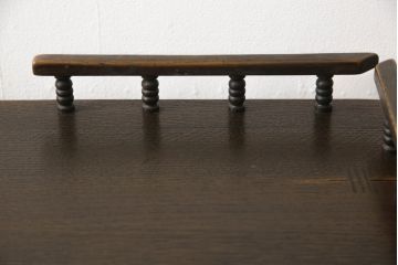 中古　飛騨産業　特注品　PROVINCIAL(プロヴィンシャル・プロビンシャル)シリーズ　ナラ材の木の風合いが味わい深いキャスターワゴン(プロビンシャル、トロリー、キッチンワゴン、サイドテーブル)(R-060730)