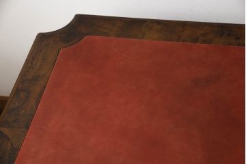 イギリスビンテージ　高級品　ARS LIGNI　マホガニー材製の贅沢なアンティーク調デスク(テーブル、ワークデスク、在宅ワーク、在宅用、ヴィンテージ)(R-060744)
