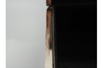 スターリング950　シンプルでスタイリッシュなシガレットケース　小箱　小物入れ(宮本商行)(R-060753)