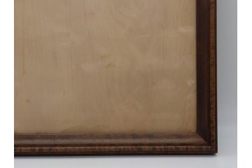 中古　松本民芸家具　深みのある色合いが素敵な額縁と丸みのあるフォルムが温もりを感じるフォトフレーム　3点セット(木製フレーム)(R-060771)