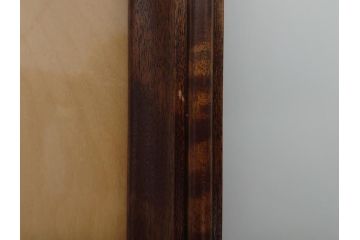 中古　松本民芸家具　深みのある色合いが素敵な額縁と丸みのあるフォルムが温もりを感じるフォトフレーム　3点セット(木製フレーム)(R-060771)