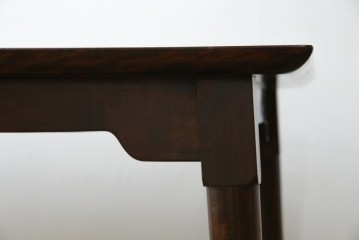 和製ヴィンテージ　松本民芸家具　シンプルなデザインが和モダンの空間に取り入れやすいダイニングテーブル　(R-060780)