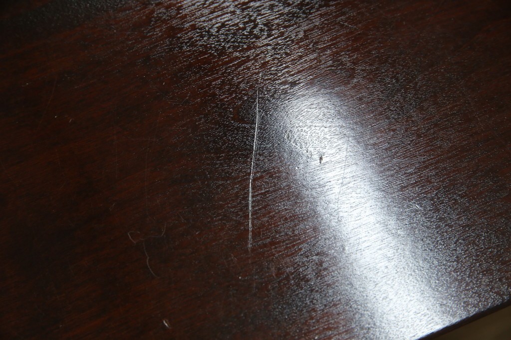 和製ヴィンテージ　松本民芸家具　シンプルなデザインが和モダンの空間に取り入れやすいダイニングテーブル　(R-060780)