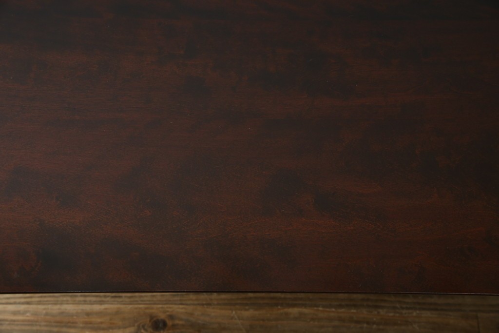 和製ヴィンテージ　松本民芸家具　シンプルなデザインが和モダンの空間に取り入れやすいダイニングテーブル　(R-060780)