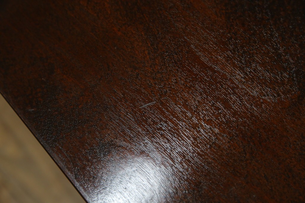 和製ヴィンテージ　松本民芸家具　シンプルなデザインが和モダンの空間に取り入れやすいダイニングテーブル　(R-060780)