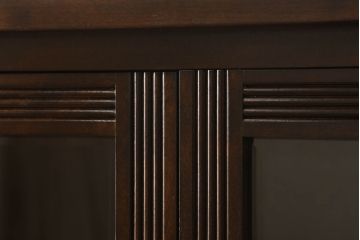 中古　美品　松本民芸家具　お洒落な空間づくりに活躍するクラシックなワインボード(ワインラック、キャビネット)(定価約56万円)(R-060782)