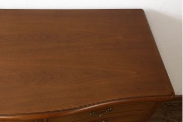 中古　美品　DREXEL HERITAGE(ドレクセルヘリテイジ)　Touraine(ツーレイン)　マホガニー材製の贅沢なアンティーク調チェスト(引き出し)(R-060808)
