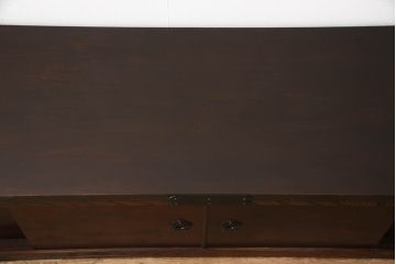 中古　岩谷堂箪笥　落ち着いた和の雰囲気漂うテレビ台(ローボード、テレビボード、AVボード、キャビネット、収納棚、戸棚)(R-060832)