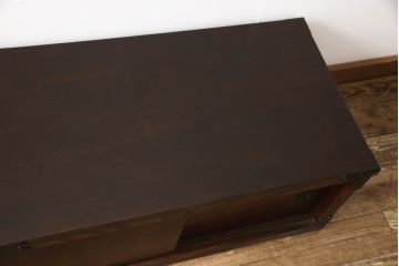 中古　岩谷堂箪笥　落ち着いた和の雰囲気漂うテレビ台(ローボード、テレビボード、AVボード、キャビネット、収納棚、戸棚)(R-060832)
