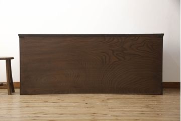 中古　岩谷堂箪笥　凝ったつくりの金具が和の雰囲気を高めるテレビ台(ローボード、AVボード、衣装箪笥、収納箪笥、和タンス、引き出し)(R-060834)