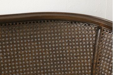 中古　カリモク家具　domani(ドマーニ)　涼しげな佇まいが魅力的なソファ(ラブソファ、2人掛け、2P)(R-060841)