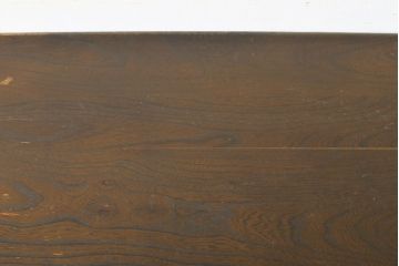 イギリスビンテージ　ERCOL(アーコール)　エルム材　クラシカルな雰囲気漂うダイニングテーブル(ヴィンテージ、4人掛け、6人掛け、食卓、作業台)(R-060852)