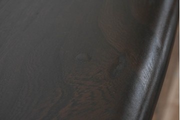 イギリスヴィンテージ　ERCOL(アーコール)　エルム材　クラシカルな雰囲気漂うダイニングテーブル(ヴィンテージ、4人掛け、6人掛け、食卓、作業台)(R-060852)