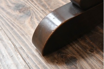 イギリスヴィンテージ　ERCOL(アーコール)　エルム材　クラシカルな雰囲気漂うダイニングテーブル(ヴィンテージ、4人掛け、6人掛け、食卓、作業台)(R-060852)