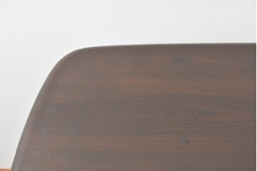 イギリスヴィンテージ　ERCOL(アーコール)　エルム材　クラシカルな雰囲気漂うダイニングテーブル(ヴィンテージ、4人掛け、6人掛け、食卓、作業台)(R-060853)