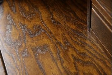 中古　三越　Brugge(ブルージュ)　カントリーテイストのお部屋づくりにオススメのライティングビューロー(簿記机、ワークデスク、在宅ワーク用、在宅用)(R-060854)