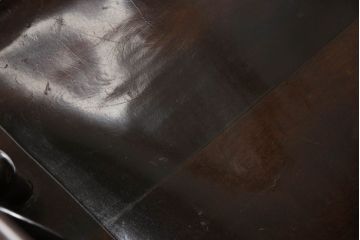 和製ビンテージ　松本民芸家具　#44A型　洋風のクラシカルなデザインが美しいウィンザーチェア(ヴィンテージ、アームチェア、板座チェア、ダイニングチェア、椅子、イス、ウインザーチェア)(定価約18万円)(R-060863)