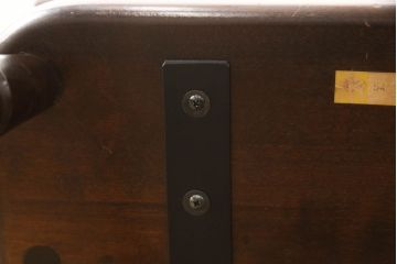 和製ビンテージ　松本民芸家具　#44A型　洋風のクラシカルなデザインが美しいウィンザーチェア(ヴィンテージ、アームチェア、板座チェア、ダイニングチェア、椅子、イス、ウインザーチェア)(定価約18万円)(R-060864)