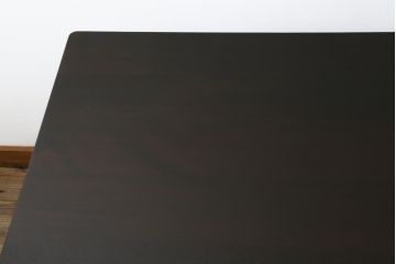 中古　松本民芸家具　LT型食卓　洗練されたモダンな佇まいが魅力のダイニングテーブル(6人掛け、4人掛け、食卓)(定価約61万円)(R-060868)