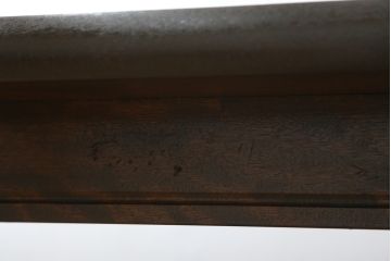 中古　松本民芸家具　LT型食卓　洗練されたモダンな佇まいが魅力のダイニングテーブル(6人掛け、4人掛け、食卓)(定価約61万円)(R-060868)