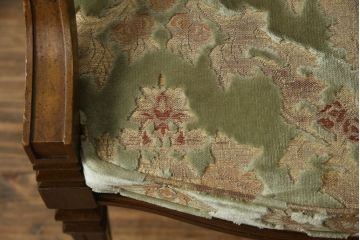 中古　DREXEL HERITAGE(ドレクセルヘリテイジ)　Cameo Classics(キャメオクラシックス)　格調高い雰囲気が魅力のマホガニー製アームチェア(イス、椅子、ダイニングチェア)(定価約35万円)(R-060870)