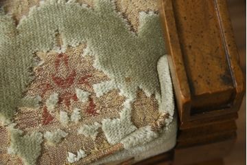 中古　DREXEL HERITAGE(ドレクセルヘリテイジ)　Cameo Classics(キャメオクラシックス)　格調高い雰囲気が魅力のマホガニー製アームチェア(イス、椅子、ダイニングチェア)(定価約35万円)(R-060870)