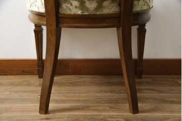 中古　DREXEL HERITAGE(ドレクセルヘリテイジ)　Cameo Classics(キャメオクラシックス)　格調高い雰囲気が魅力のマホガニー製アームチェア(イス、椅子、ダイニングチェア)(定価約35万円)(R-060870)
