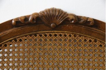 中古　DREXEL HERITAGE(ドレクセルヘリテイジ)　Cameo Classics(キャメオクラシックス)　格調高い雰囲気が魅力のマホガニー製アームチェア(イス、椅子、ダイニングチェア)(定価約35万円)(R-060871)