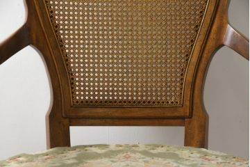 中古　DREXEL HERITAGE(ドレクセルヘリテイジ)　Cameo Classics(キャメオクラシックス)　格調高い雰囲気が魅力のマホガニー製アームチェア(イス、椅子、ダイニングチェア)(定価約35万円)(R-060877)