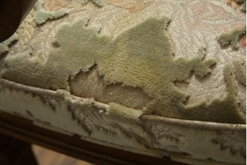 中古　DREXEL HERITAGE(ドレクセルヘリテイジ)　Cameo Classics(キャメオクラシックス)　格調高い雰囲気が魅力のマホガニー製アームチェア(イス、椅子、ダイニングチェア)(定価約35万円)(R-060877)