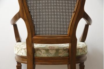 中古　DREXEL HERITAGE(ドレクセルヘリテイジ)　Cameo Classics(キャメオクラシックス)　格調高い雰囲気が魅力のマホガニー製アームチェア(イス、椅子、ダイニングチェア)(定価約35万円)(R-060877)