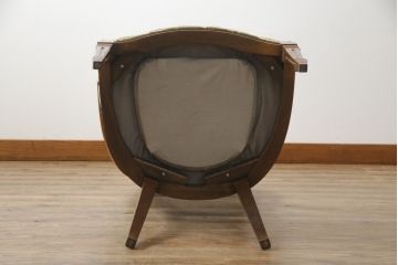 中古　DREXEL HERITAGE(ドレクセルヘリテイジ)　Cameo Classics(キャメオクラシックス)　格調高い雰囲気が魅力のマホガニー製アームチェア(イス、椅子、ダイニングチェア)(定価約35万円)(R-060877)