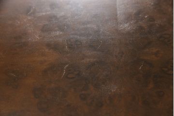 イギリスアンティーク　ウォールナット　天板の玉杢の杢目がいいね!　シンプルで使いやすいデザインのエクステンションテーブル(ダイニングテーブル、2人掛け、4人掛け、6人掛け、伸長式、食卓、作業台、猫脚)(R-060879)