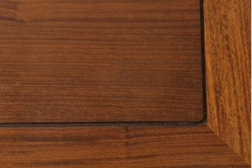 和製ビンテージ　国産指物家具　中森喜三郎作　漆塗り　花梨(カリン)材　幕板に彫刻された松竹梅が目を引く座卓(ローテーブル、センターテーブル、ヴィンテージ)(R-060891)