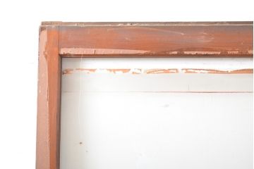 アンティーク建具　昭和中期　シンプルなデザインで合わせやすいガラス戸2枚セット(引き戸、建具)(R-060947)